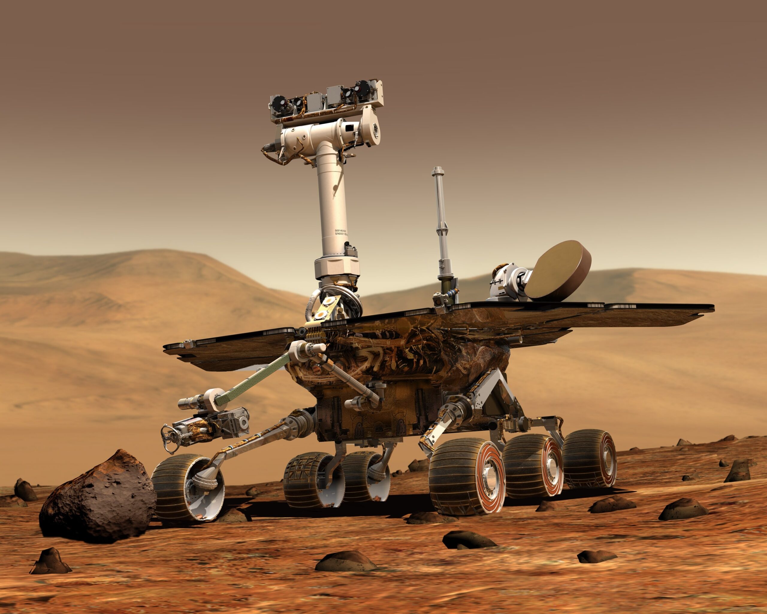 NASA’s Perseverance Robot on Mars.